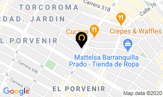 Mapa de Au Pair Exchange en Barranquilla