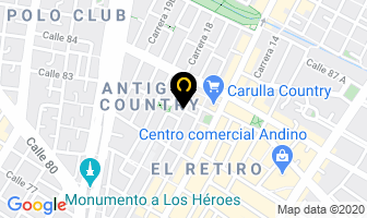 Mapa de Audífonos Coeac Audiometrías en Bogotá D.C