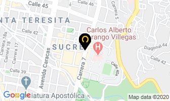 Mapa de Audífonos Oticon en Bogotá D.C