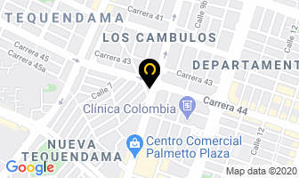 Mapa de Audiforma Protectores Auditivos en Cali