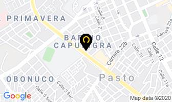 Mapa de Audio Centro Panamericano en Pasto