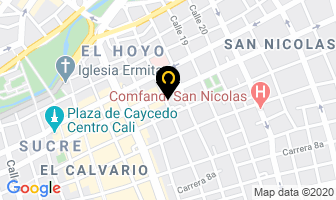 Mapa de Audio Luces en Cali
