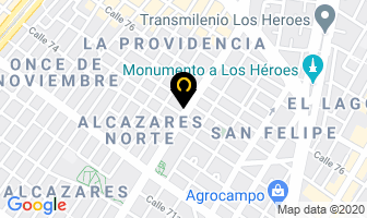 Mapa de Audio Lujos en Bogotá D.C