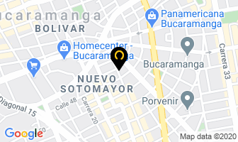 Mapa de Audio Master Studio en Bucaramanga