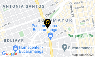 Mapa de Audio Prestige en Bucaramanga