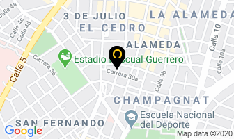Mapa de Audio Shop en Cali