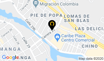 Mapa de Audiocom Ltda. en Cartagena