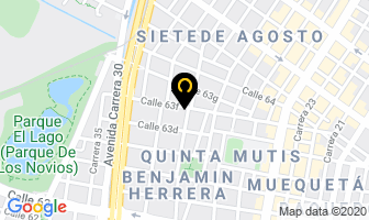 Mapa de Audiolujos J-H en Bogotá D.C