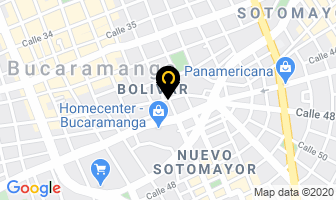 Mapa de Audiomax en Bucaramanga