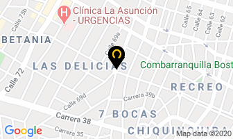 Mapa de Audiomedic en Barranquilla
