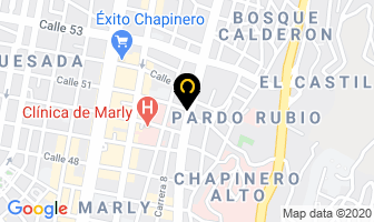 Mapa de Audiomedios en Bogotá D.C