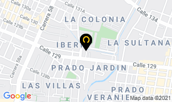 Mapa de Audiovisuales A Tiempo en Bogotá D.C