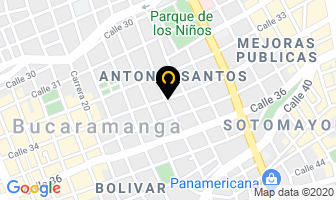 Mapa de Audy Deportes en Bucaramanga