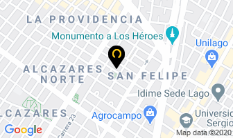 Mapa de Aurea Ltda. en Bogotá D.C