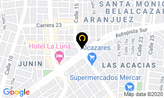 Mapa de Auto 15 Valgas S.a. en Cali