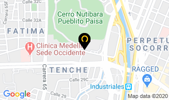Mapa de Auto Alarmas en Medellín