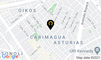 Mapa de Auto Carlos en Bogotá D.C