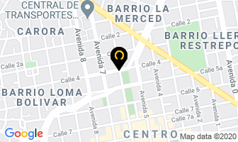 Mapa de Auto Cerrajería Master Key en Cúcuta