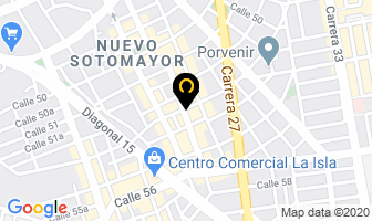 Mapa de Auto Cleaner en Bucaramanga