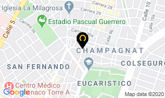 Mapa de Auto Consola en Cali