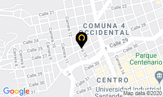 Mapa de Auto Correas Rvc en Bucaramanga