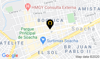 Mapa de Auto Eléctricos Chapulin en Soacha