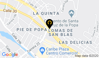 Mapa de Auto Europa en Cartagena