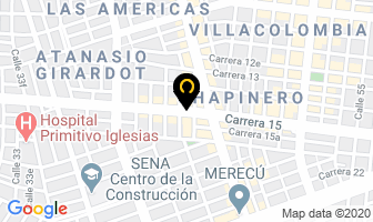 Mapa de Auto Fibra La 15 en Cali
