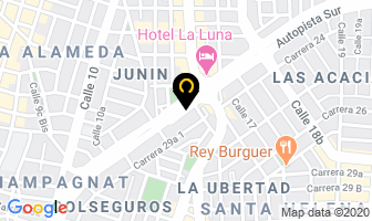 Mapa de Auto Fivres en Cali