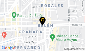 Mapa de Auto Galvis en Medellín