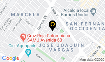 Mapa de Auto-grúas Dia'car en Bogotá D.C
