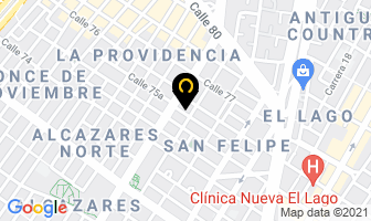 Mapa de Auto Grúas Libres Ltda. en Bogotá D.C