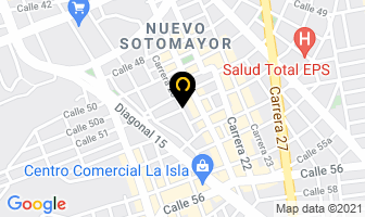 Mapa de Auto Lacer Ltda. en Bucaramanga