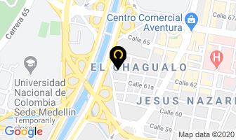 Mapa de Auto Latas en Medellín