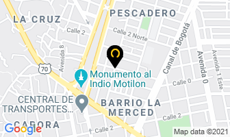 Mapa de Auto Lujos Ortega en Cúcuta