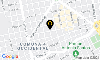 Mapa de Auto Núñez en Bucaramanga