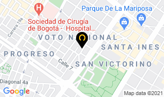 Mapa de Auto Partes Y Repuestos en Bogotá D.C