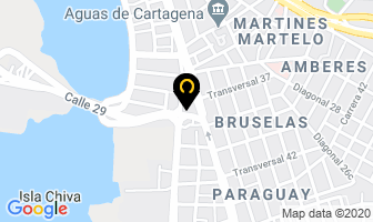 Mapa de Auto Polar en Cartagena