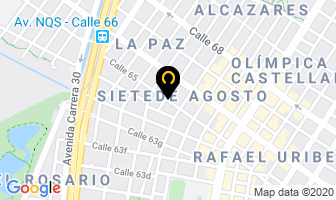 Mapa de Auto Rab - Raul Bastidas en Bogotá D.C