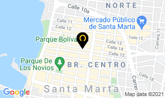 Mapa de Auto Racing en Santa Marta