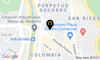 Mapa de Auto Ramos en Medellín