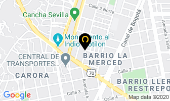 Mapa de Auto Repuestos D & G en Cúcuta