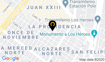 Mapa de Auto Servicio Carlos Gutierrez en Bogotá D.C