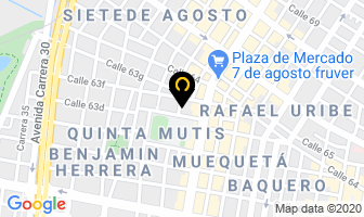 Mapa de Auto Servicio Electrico Ferrari en Bogotá D.C