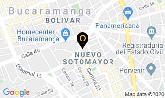 Mapa de Auto Servicio Renosan en Bucaramanga