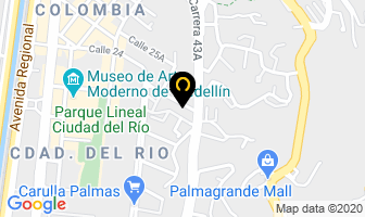 Mapa de Auto Shop No 2 en Medellín