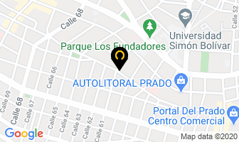 Mapa de Auto Spa Ltda. en Barranquilla