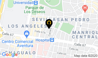 Mapa de Auto Tapizados en Medellín