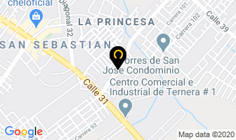 Mapa de Autobuses Apolo Ltda. en Cartagena