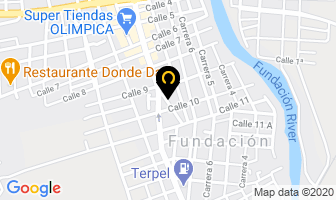 Mapa de Autocentro El Rayo Ltda. en Fundación